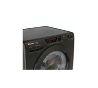 Candy Ultra Hygiene HES14124TWMBB5-S machine à laver Charge avant 12 kg 1400 tr/min Noir