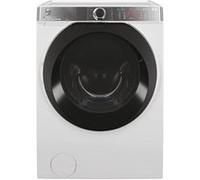 Hoo ver H-WASH 550 Machine à laver à libre installation 10 kg, charge avant, classe A-20%, 1600 tours, App hOn, Cycles Care, Vapeur AxLxP 85 x 60 x 58 cm, Blanc - H5WPB610AMBC8-S