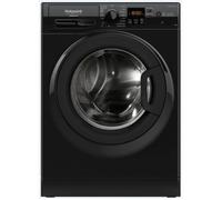 Lave-linge hublot HOTPOINT NS11469FBKFR - 11 kg - Induction - L60cm - 1400 trs/min - Classe A - Noir