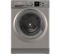 Hotpoint Lave-linge hublot NSWM946GGFR – 9 kg – Induction – 1400 trs/min – Classe A – Graphite