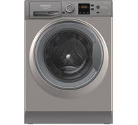 Lave-linge hublot HOTPOINT NSWM946GGFR - 9 kg - Induction - 1400 trs/min - Classe A - Graphite