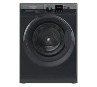 HOTPOINT - Lave-linge hublot posable 9 kg noir - NS9479BKFR Noir 85x59.5x60.5 Noir
