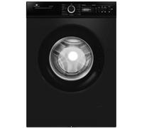 Lave-linge hublot - Pose libre - CONTINENTAL EDISON - CELL812IBP - 8 kg - Induction - 60 cm - 1200 trs/min - Noir mat