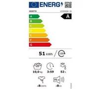 Vedette Lave-linge frontal LFV404QW 10 kg 1400 tr/min Induction