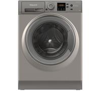 Lave-linge hubot HOTPOINT NSWM946GGFR - 9 kg - Induction - L60cm - 1400 trs/min - Graphite