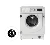 Lave-linge intégrables 7kg 52L WHIRLPOOL INTEGRABLE 1400tr/min 59.5cm D, BIWMWG71483FRN