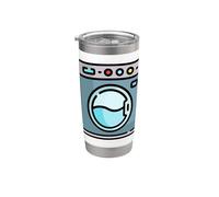 Lave-linge lave-linge lavage jour laverie Gobelet isotherme en acier inoxydable double paroi