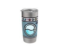 Lave-linge lave-linge lavage jour laverie Gobelet isotherme en acier inoxydable double paroi