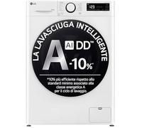 LG Lave-linge séchant D2R5S09TSWW AI DD 9kg/5kg Charge avant Pose libre Blanc E