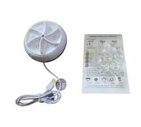 Lave-linge Machine à laver, USB without switch 1 L | Laveuse peu encombrante à faible bruit Texture ABS Machine à laver domestique pour un usage domestique