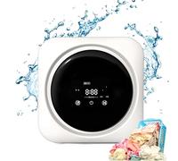 Lave-Linge Mural Automatique Machine à laver les sous-vêtements, machine à laver automatique, 3,5 L, seau en acier inoxydable, chaussettes, soutien-gorge, nettoyage en profondeur indépendant