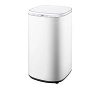 Lave-linge mural, mini-machine à laver compacte, capacité 3 kg, entièrement automatique, lavage rapide 21 minutes, idéal pour les voyages, appartements et résidences étudiantes, blanc.