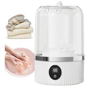 Lave-Linge Portable | Machine À Laver Pour Bébé,Appareil Électrique Automatique Compact Sans Fil Pour Sous-Vêtements Et Chaussettes Étudiant En Résidence