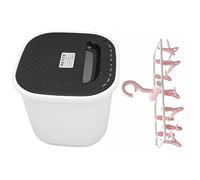 Lave-linge Portable, Mini Machine à Laver ABS avec étendoir à Vêtements pour Appartements (PINK)