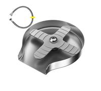 Lave-linge pour évier de cuisine - Rinceuse en acier inoxydable pour utilisations graves, buse pour rinçage rapide à pression, machine à laver compacte montée sur robinet avec noyau en