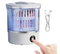 Lave-linge pour Sous-vêtements Affichage Numérique Étanche Antidérapant | Mini Machine à Laver pour Appartement pour la Maison les Voyages le Camping Petit Linge Sous-vêtements Chaussettes