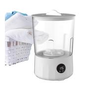 Lave-Linge Pour Sous-Vêtements - Machine à Laver Extérieure 1,5 L - Lave-linge avec 3 Modes Nettoyeur de Chaussettes Rechargeable pour Intérieur Maison Voyage Dortoirs Appartements Camping