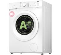 Lave-linge Séchant COMFEE - 10 kg/7 kg Pompe à chaleur 10%/D - 1400 tr/min - 15 Programmes -Lavage Rapide - Blanc