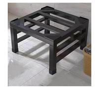 Lave-linge séchant nd 60 x 55 x 20 cm noir avec base surélevée pour lave-linge et réfriteuse robuste pour machine à laver, pédale peu encombrante.