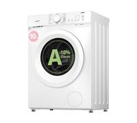 Lave-linge Séchant COMFEE - 10 kg/7 kg Pompe à chaleur 10%/D - 1400 tr/min - 15 Programmes -Lavage Rapide - Blanc