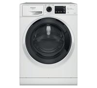 Lave-linge séchant posable: 9,0 kg Blanc 85x59.5x54