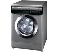 Lave-linge semi-professionnel 6,5 kg sans résistance - pompe de vidange - eau chaude