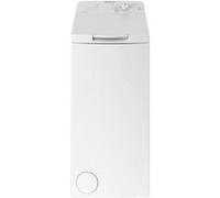 Lave-linge top 6kg 1200 tours/min Indesit BTWL6240FR/N blanc G