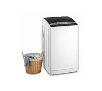 Lave-linge top - ALIGHTUP - 7KG - Eco - Intensif - Rapide Trs Faible conso - Gris clair