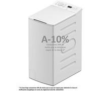 Lave-linge top - CONTINENTAL EDISON CELL712TW - 7 kg - Induction - 40 cm - 1200 trs/min - Blanc