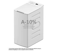 Lave-linge top - CONTINENTAL EDISON CELL712TW - 7 kg - Induction - 40 cm - 1200 trs/min - Blanc