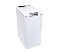 Lave-linge top HOOVER H3TFSMP48TAMCE-S - Induction - 8 kg - 1400 trs/min - connecté - Vapeur - Blanc