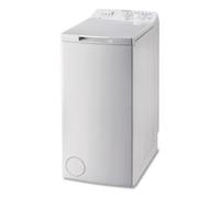 Lave-linge top 6.5kg 1200 tours/min Indesit BTWL65230FR Blanc G