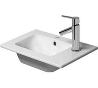 Duravit ME par Starck lave-mains 07234300001 43 x 30 cm, blanc, papier miracle, avec trou de bite