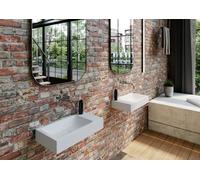 Lave Main Rectangulaire Kaldewei Cono sans trop-plein 1 trou Blanc Alpin Mat 908006393711