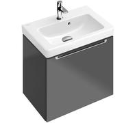 Villeroy & Boch Lave-mains Subway 450x370mm, 1 trou pour robinet, avec trop-plein, 7315F501, Couleur: Blanc