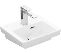 Lave Main Villeroy et Boch Subway 3.0 1 trou, Sans trop-plein, non meulé 370mm Blanc Alpin
