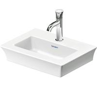 Lave-Mains Duravit White Tulip, meulé, 1 trou 450x135mm Blanc