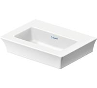 Lave-Mains Duravit White Tulip WonderGliss, meulé 450x135mm Blanc