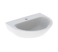 Lave-mains Geberit Renova 50x40cm Trou rob. centre ss trop-plein Blc - GEBERIT 500.498.01.1