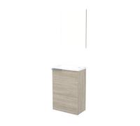 Lave-mains Hale - 40cm - Bois - Mélaminé - Livré En Kit