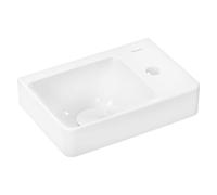 Lave-Mains Hansgrohe Xelu Q 1 trou à droite SmartClean 360x250x80 mm Blanc