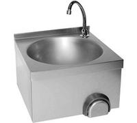 Lave Mains Inox Cuve Ronde Dosseret 30MM L2G