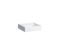 Lave-Mains Laufen KARTELL meulé, à poser, évacuation cachée 460mm Blanc