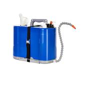 Lave Mains Mobile ShoulderSink Bleu avec Support de Fixation