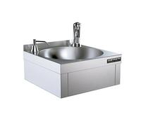 Lave Mains Mural Inox avec Robinet Électronique + Distributeur Savon Distform