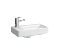 LAUFEN PRO S lave-mains, cuve à droite, sans trou pour robinetterie, avec trop-plein, 480x280mm, H815955A001091, Couleur: Blanc avec LCC Active