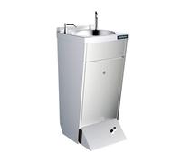 Lave Mains sur Piètement en Inox avec Bec Pivotant + Distributeur Savon Distform G