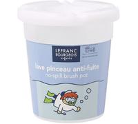 Lave pinceau anti-fuite en plastique - LEFRANC & BOURGEOIS - Education - Dimensions 6,5 x 7 x 7 cm