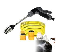 Lave-pression - Electroplating And ABS, 13.39x5.31in Handheld Pressure Cleaner Adjustable | High-Performance Outdoor Cleaning Tool Multifonction, Yard Washer For Garden, Driveway, Deck, Patio