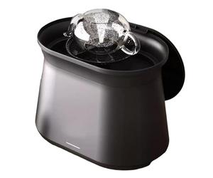 Lave-tasses Automatique, Rince-verres électrique De Bureau De 1,7 L Avec Couvercle Anti-poussière Et Bac Récupérateur De Résidus De Thé, Rinçage Rapide En 2 Secondes, Lave-tasses Pour La Maison